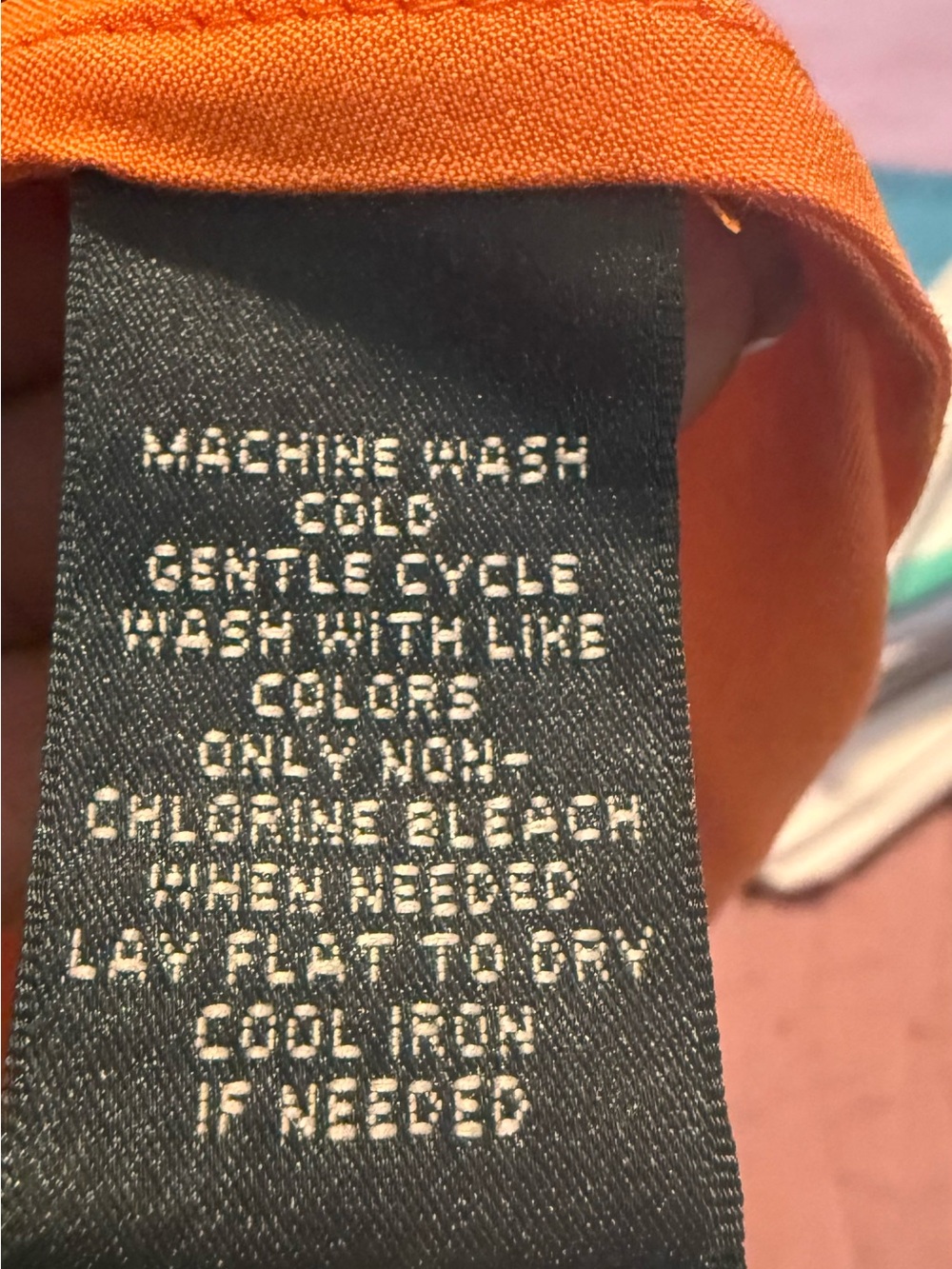Lauren Ralph Lauren Orange Shirt Dress in great condition! - Picture 4 of 5